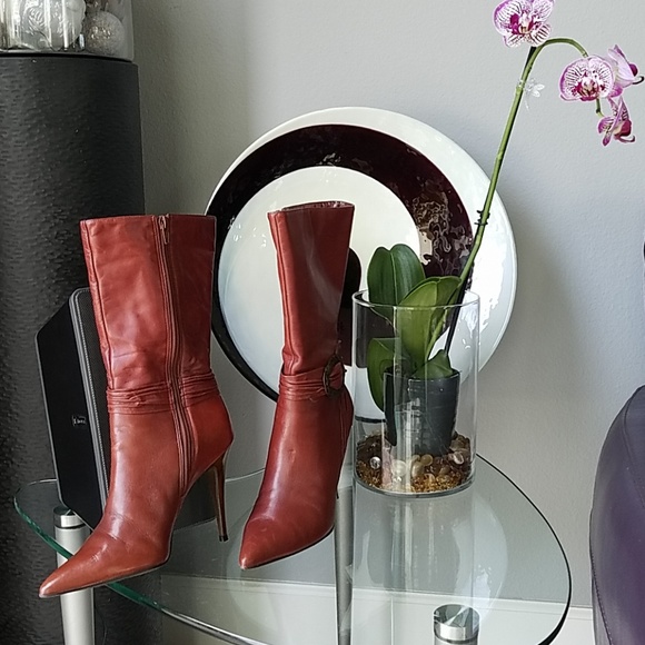 CARLOS by Carlos Santana Knight-Brandy Boots - Picture 3 of 8